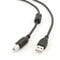Фото - Кабель Cablexpert USB - USB Type-B V 2.0 (M/M), 3.0 м, Феритовий фільтр, чорний (CCF-USB2-AMBM-10) | click.ua