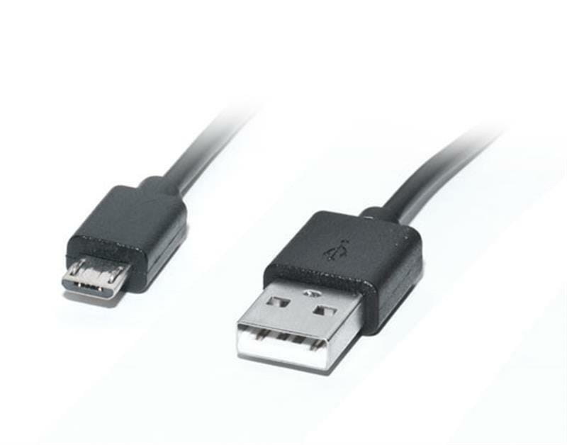 Кабель REAL-EL Pro USB - micro USB V 2.0 (M/M), 1.0 м, черный (EL123500023)