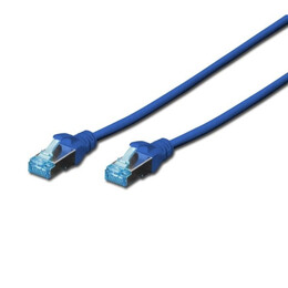 Патч-корд Digitus (DK-1531-030/B) cat.5e, SF-UTP, 3м, AWG 26/7, синій