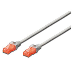 Патч-корд Digitus (DK-1617-020) CAT 6, UTP, 21 м, AWG 26/7, Cu, LSZH, сірий