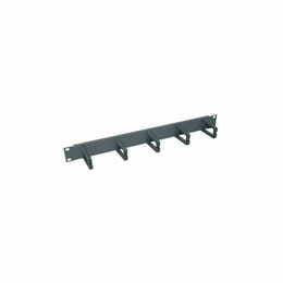 Организатор кабеля Zpas (WNK-811-101) 1U 19" горизонтальный, односторонний, 5 колец