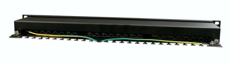Патч-панель Cablexpert (NPP-C524-002) 19" 24 порта, FTP, cat.5e