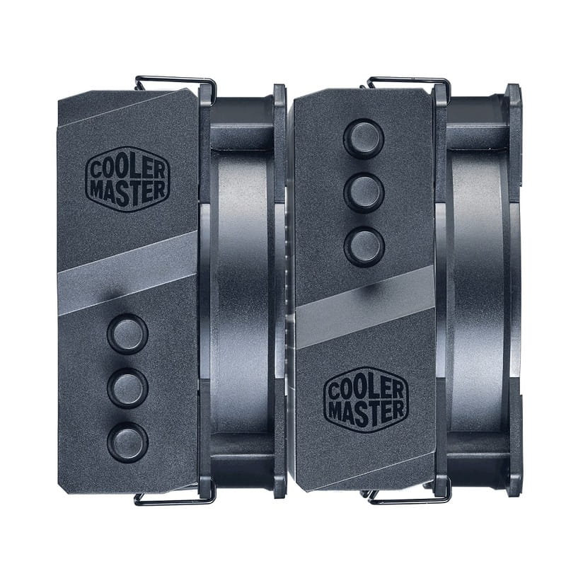 Кулер процессорный CoolerMaster MasterAir MA620P (MAP-D6PN-218PC-R1), Intel: 2066/2011-3/2011/1151/1150/1155/1156/1366/775, AMD: AM4/AM3+/AM3/AM2+/AM2/FM2+/FM2/FM1, 120x120x25мм, 4-pin