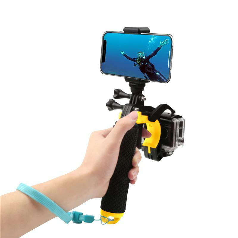 Монопод AirOn двойной плавающий для камеры и смартфона X-263-1 (69477915500103)