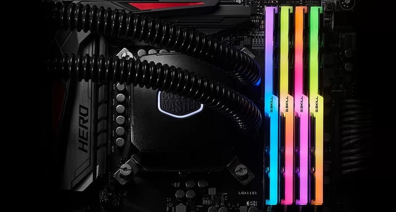 Модуль памяти DDR4 2x16GB/3200 G.Skill Trident Z RGB (F4-3200C16D-32GTZR)
