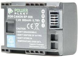Аккумулятор PowerPlant Canon BP-808 Chip 900mAh (DV00DV1260)