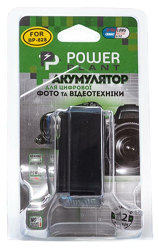 Акумулятор PowerPlant Canon BP-828 Chip 2960mAh (DV00DV1372)