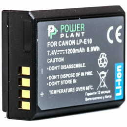 Аккумулятор PowerPlant Canon LP-E10 1200mAh (DV00DV1304)
