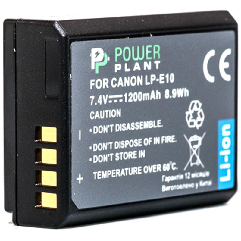 Аккумулятор PowerPlant Canon LP-E10 1200mAh (DV00DV1304)