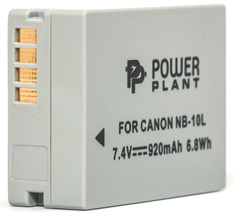 Аккумулятор PowerPlant Canon NB-10L 920mAh (DV00DV1302)