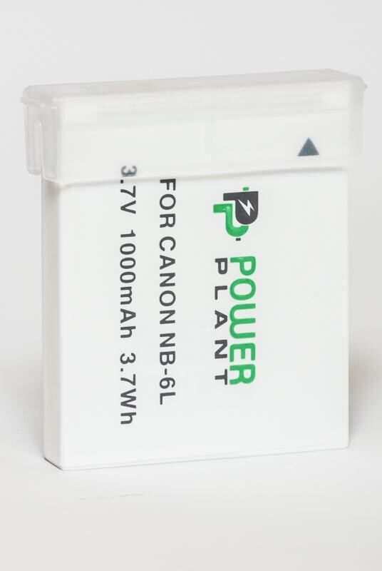 Аккумулятор PowerPlant Canon NB-6L 1000mAh (DV00DV1232)