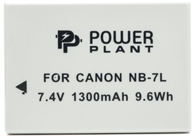 Аккумулятор PowerPlant Canon NB-7L 1300mAh (DV00DV1234)