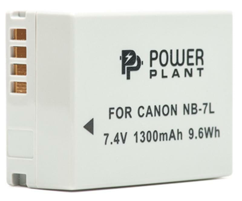 Акумулятор PowerPlant Canon NB-7L 1300mAh (DV00DV1234)
