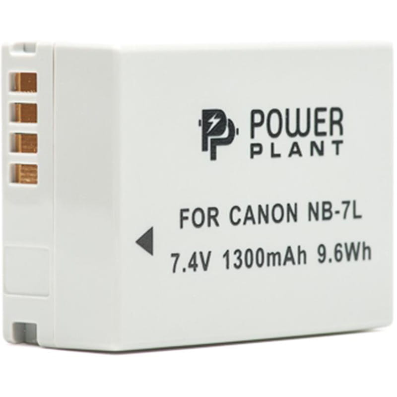 Акумулятор PowerPlant Canon NB-7L 1300mAh (DV00DV1234)