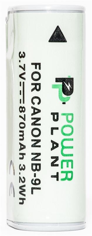 Аккумулятор PowerPlant Canon NB-9L 870mAh (DV00DV1282)