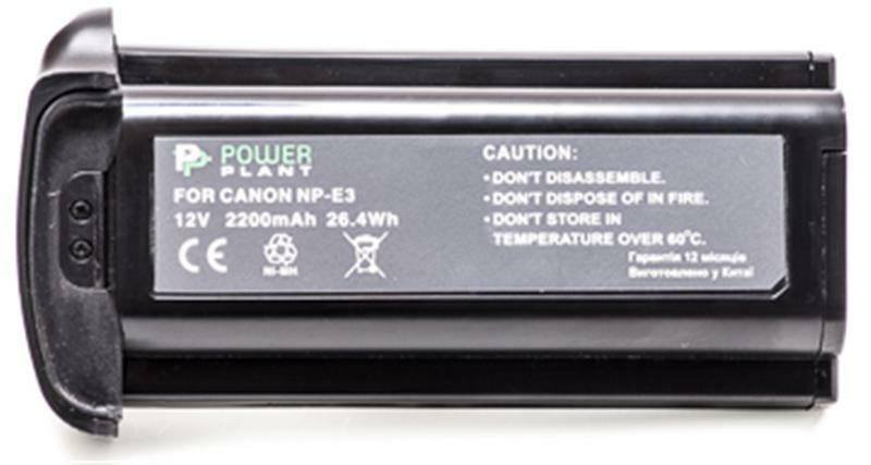 Аккумулятор PowerPlant Canon NP-E3 2200mAh (DV00DV1019)