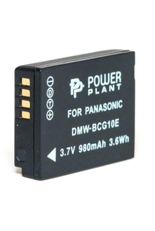 Аккумулятор PowerPlant Panasonic DMW-BCG10 980mAh (DV00DV1253)