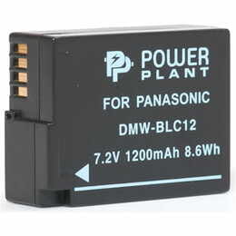 Акумулятор PowerPlant Panasonic DMW-BLC12, DMW-GH2 1200mAh (DV00DV1297)