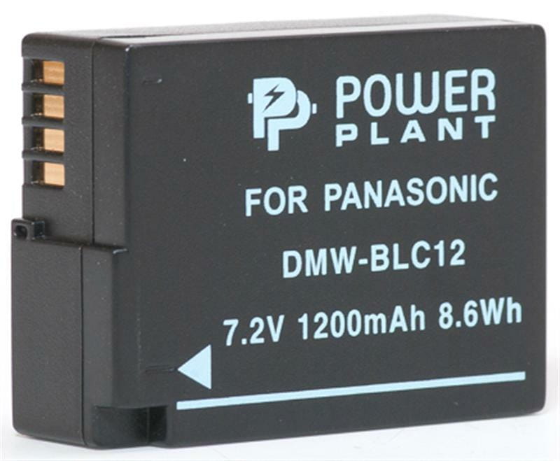 Аккумулятор PowerPlant Panasonic DMW-BLC12, DMW-GH2 1200mAh (DV00DV1297)