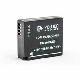 Аккумулятор PowerPlant Panasonic DMW-BLE9 1080mAh (DV00DV1299)