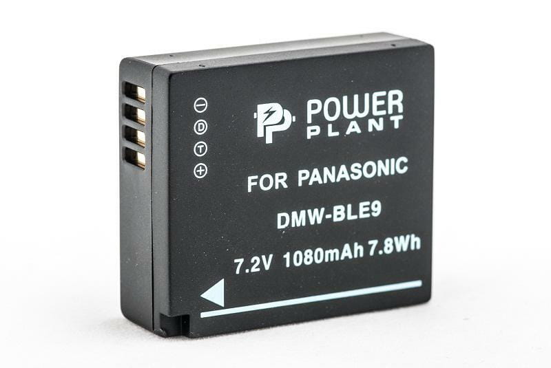 Аккумулятор PowerPlant Panasonic DMW-BLE9 1080mAh (DV00DV1299)