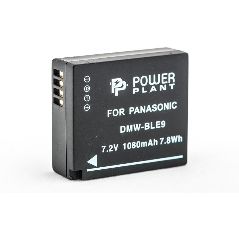 Аккумулятор PowerPlant Panasonic DMW-BLE9 1080mAh (DV00DV1299)