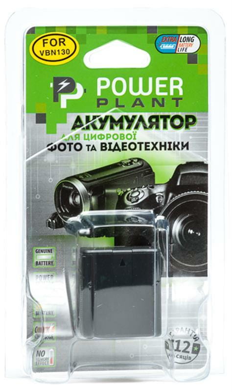 Акумулятор PowerPlant Panasonic VW-VBN130 1100mAh (DV00DV1295)