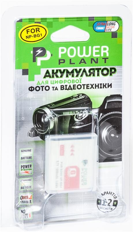 Аккумулятор PowerPlant Sony NP-BG1, NP-FG1 1300mAh (DV00DV1199)