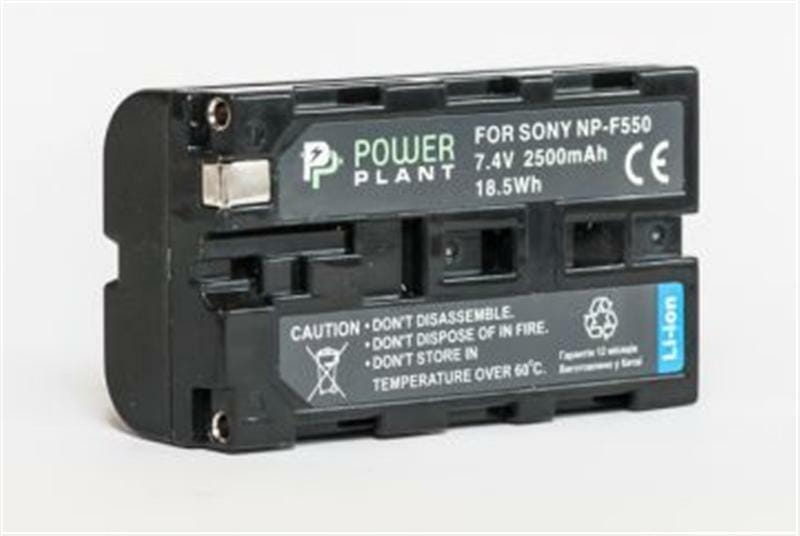 Акумулятор PowerPlant Sony NP-F550 2500mAh (DV00DV1031)