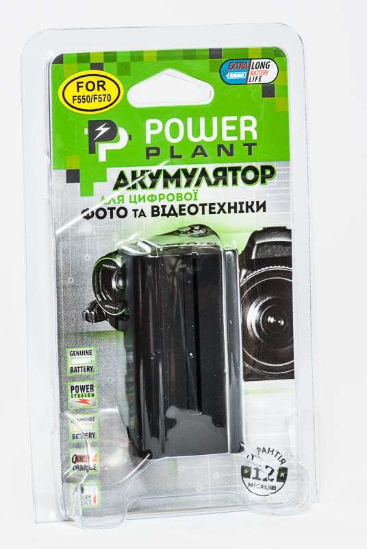 Аккумулятор PowerPlant Sony NP-F550 2500mAh (DV00DV1031)