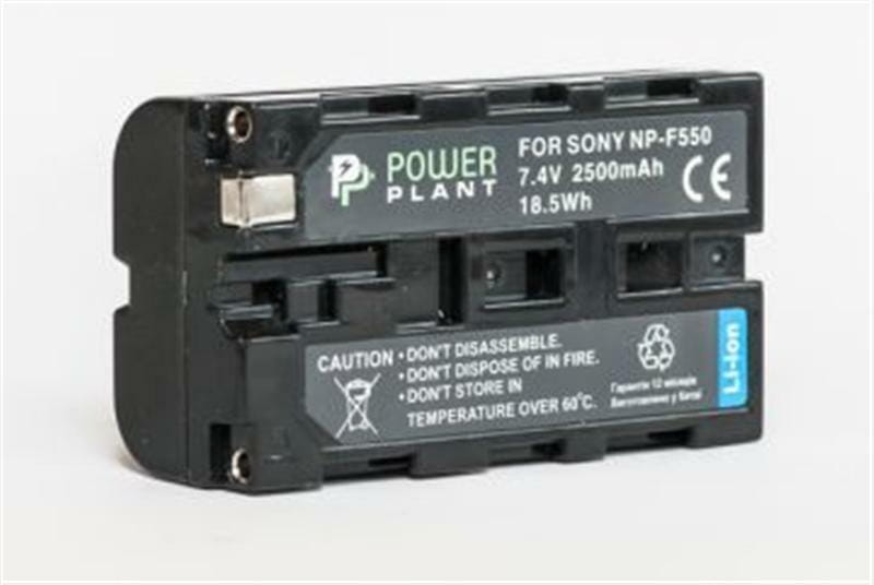 Аккумулятор PowerPlant Sony NP-F550 2500mAh (DV00DV1031)