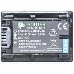 Акумулятор PowerPlant Sony NP-FV50 1200mAh (DV00DV1273)