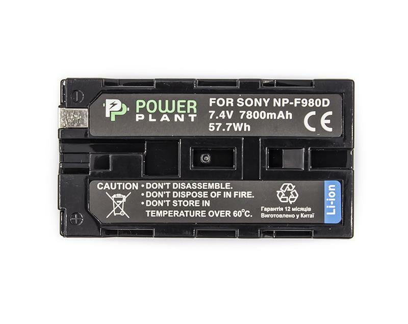 Аккумулятор PowerPlant Sony NP-F980D 7800mAh (CB970162)
