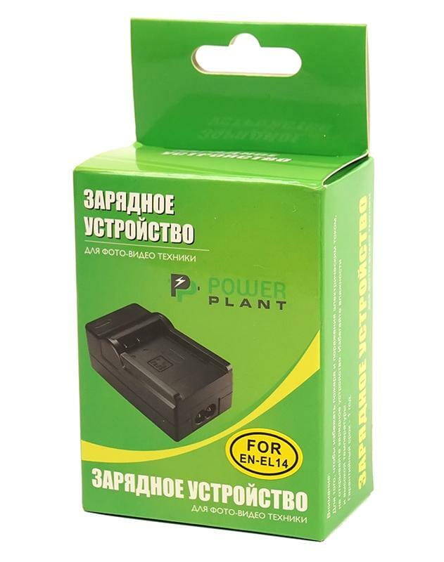 Зарядний пристрій PowerPlant Nikon EN-EL14 Slim (DVOODV2290)