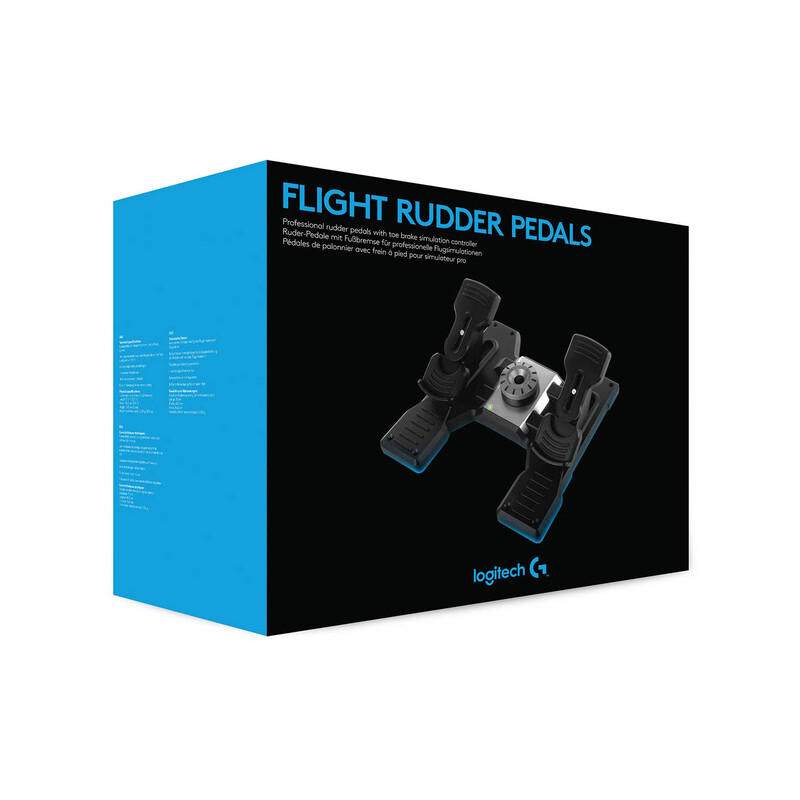 Педали Logitech G Flight Rudder Pedals (945-000005)