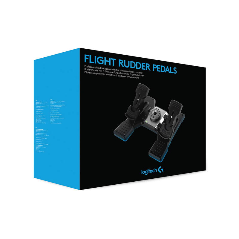 Педали Logitech G Flight Rudder Pedals (945-000005)