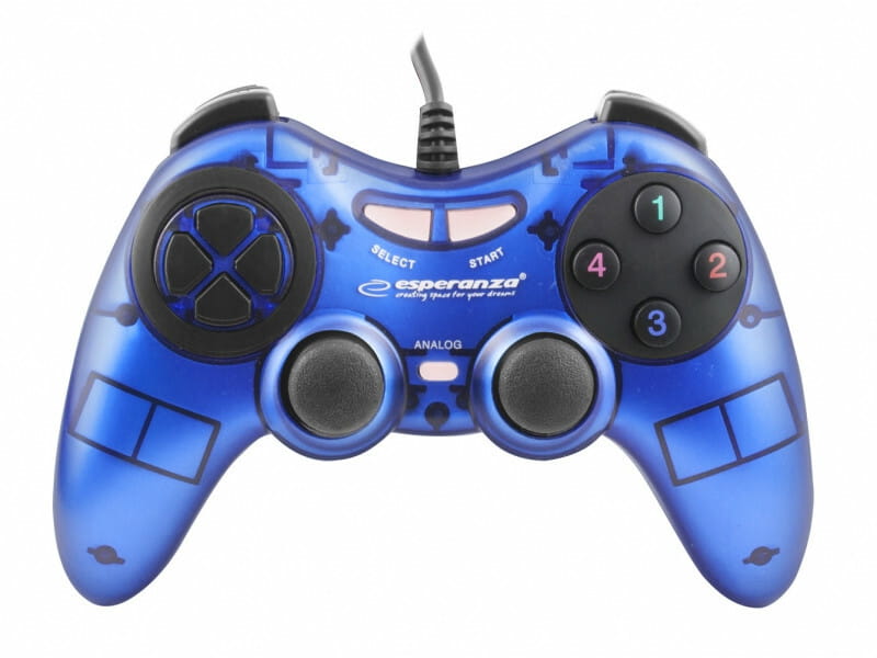 Геймпад Esperanza Fighter Blue (EGG105B) USB
