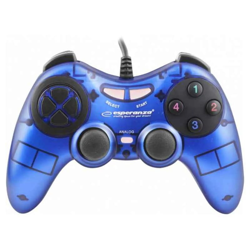 Геймпад Esperanza Fighter Blue (EGG105B) USB