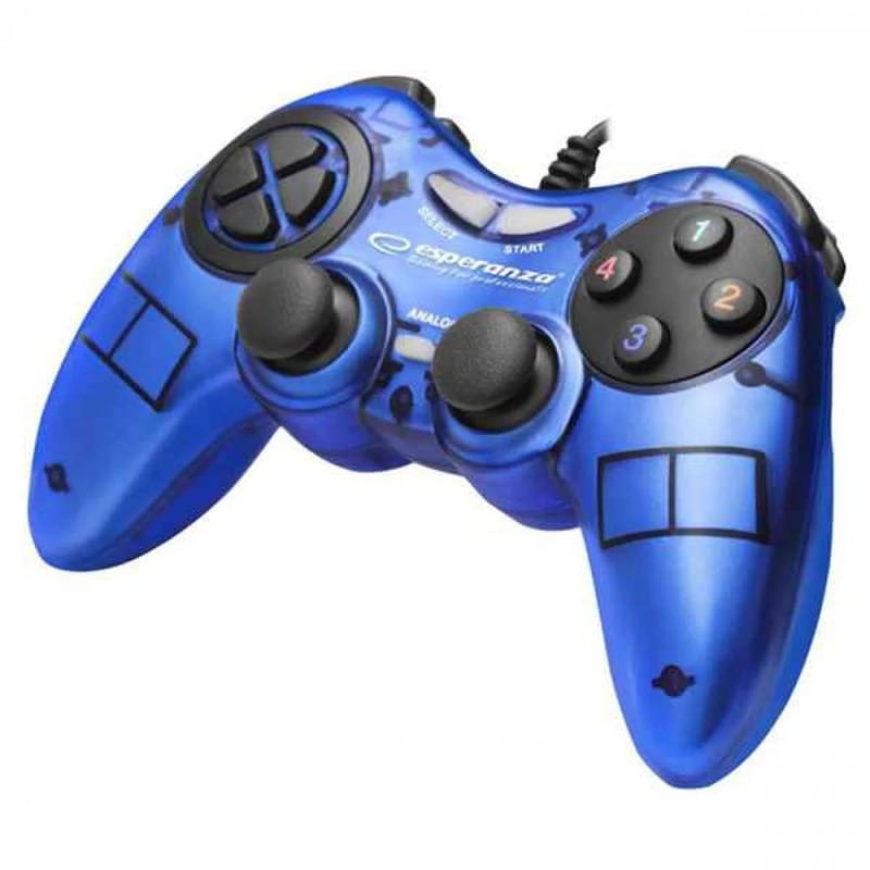 Геймпад Esperanza Fighter Blue (EGG105B) USB