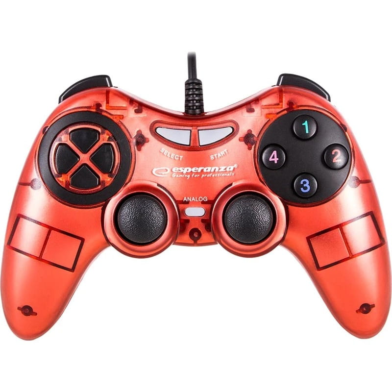 Геймпад Esperanza Fighter Red (EGG105R) USB