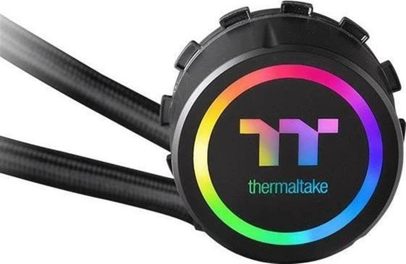 Система водяного охлаждения Thermaltake Water 3.0 360 ARGB Sync (CL-W234-PL12SW-A), Intel: 2066/20113/2011/1366/1156/1155/1151/1150, AMD: FM2/FM1/AM4/AM3+/AM3/AM2+/AM2, 3х120мм, 4-pin