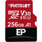 Фото - Карта пам`ятi MicroSDXC 256GB UHS-I/U3 Class 10 Patriot EP A1 R90/W80MB/s + SD-adapter (PEF256GEP31MCX) | click.ua