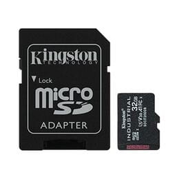 Карта пам`ятi MicroSDHC 32GB UHS-I/U3 Class 10 Kingston Industrial + SD-adapter (SDCIT2/32GB)