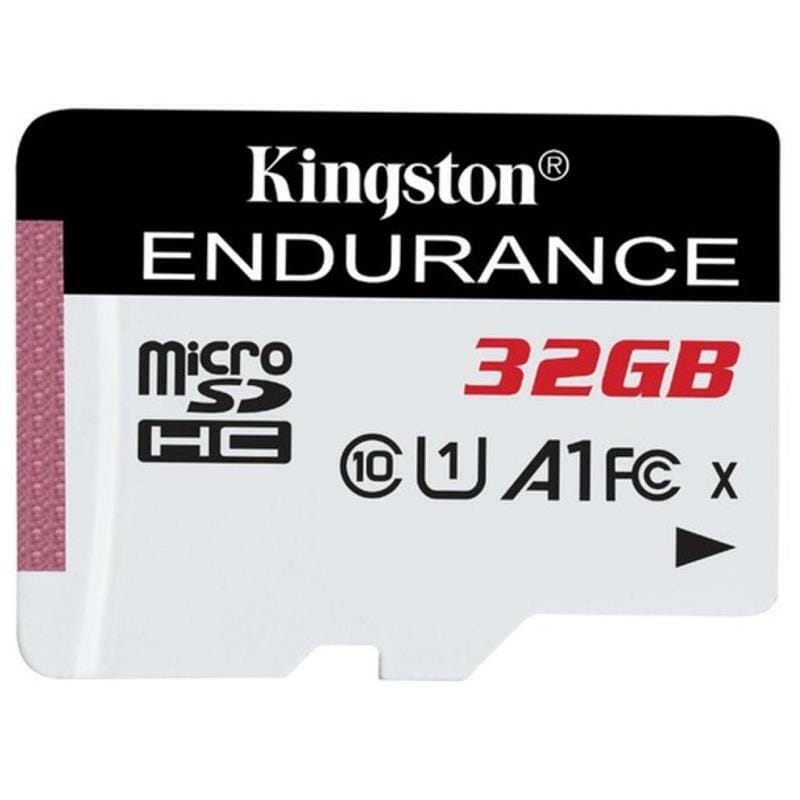 Карта пам`яті MicroSDHC  32GB UHS-I Class 10 Kingston High Endurance R95/W30MB/s (SDCE/32GB)
