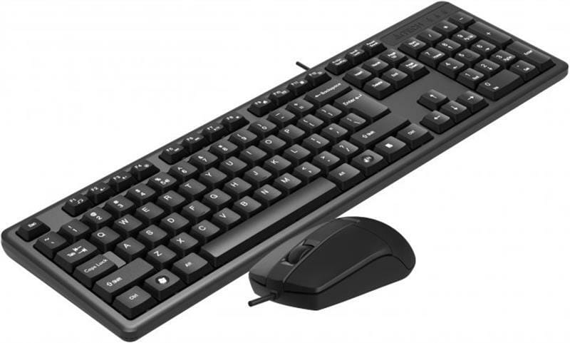 Комплект (клавиатура, мышь) A4-Tech KK-3330S Black
