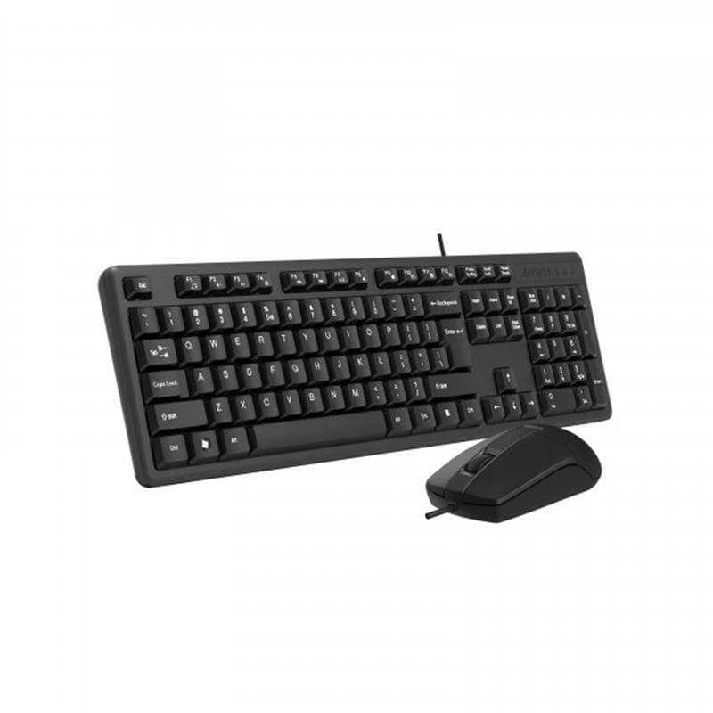 Комплект (клавиатура, мышь) A4-Tech KK-3330S Black