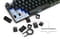 Фото - Комплект (клавіатура, мишка) Motospeed CK888 Outemu Blue (mtck888mb) Silver/Black USB | click.ua