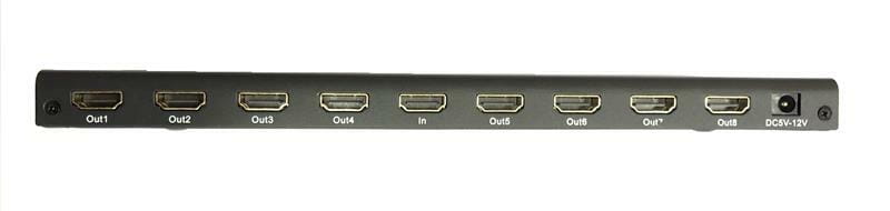 Разветвитель (сплиттер) Atcom (7688) HDMI 8 портов, поддержка UHD 4K
