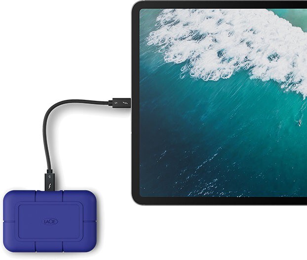 Накопичувач зовнiшнiй SSD 2TB LaCie Rugged Pro5 (STNA2000400)