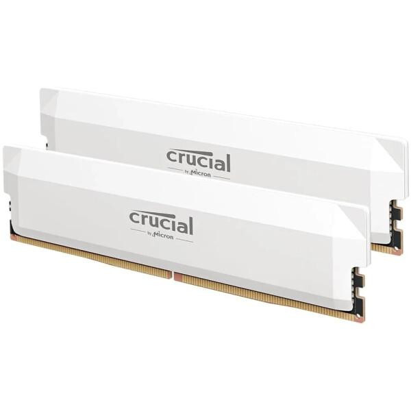 Модуль памяти DDR5 2x32GB/6400 Crucial Pro Overclocking White (CP2K32G64C40U5W)